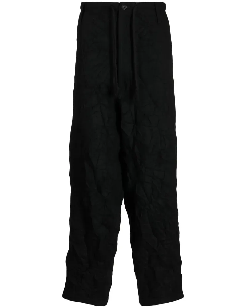 Yohji Yamamoto Klassische Hose - Schwarz Schwarz
