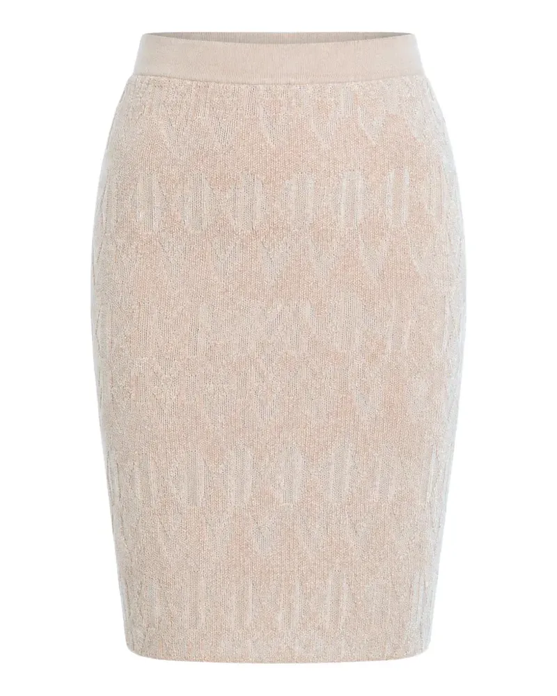 Guess Marciano monogram midi skirt - Nude Nude