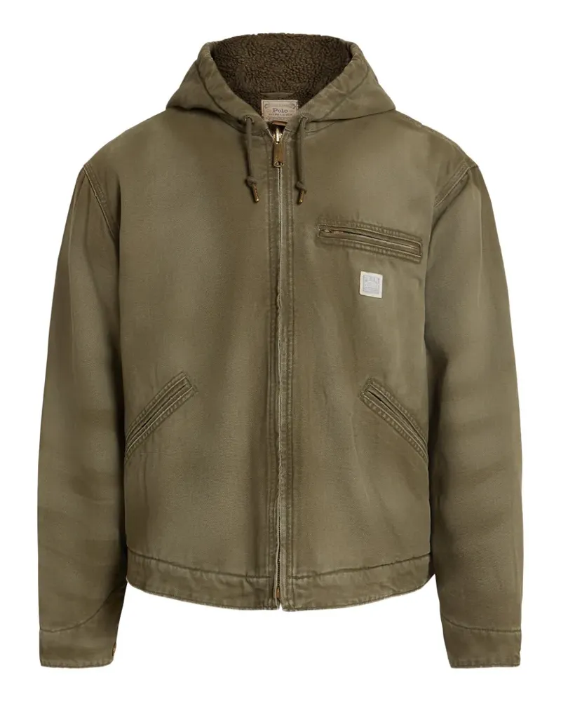 Ralph Lauren Kapuzenjacke aus Canvas - Grün Grün