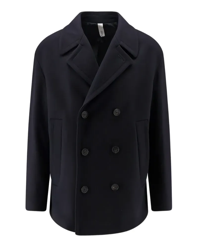 Hevò Doppelreihige Orno Cabanjacke - Blau Blau
