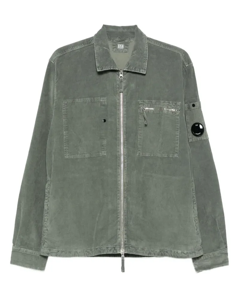 C.P. Company Hemdjacke aus Cord - Grün Grün