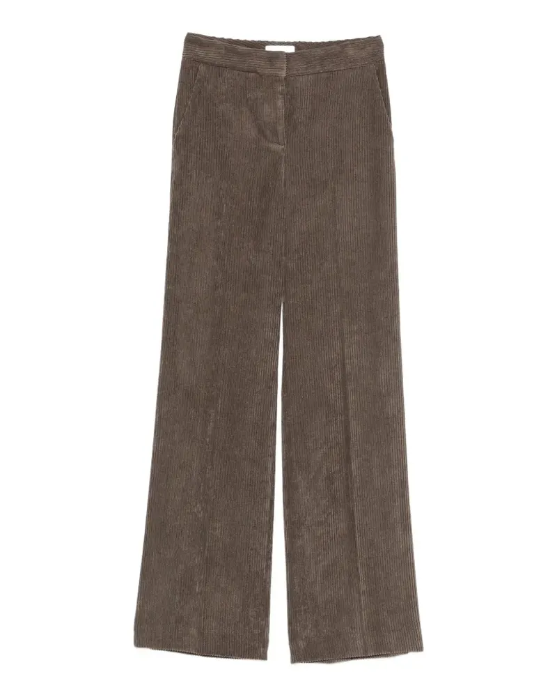 VIA MASINI 80 Straight-Leg-Hose aus Cord - Braun Braun