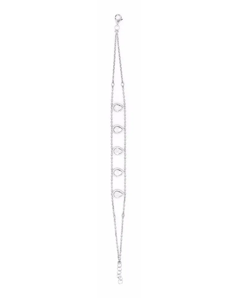 DJULA 18kt Weißgoldarmband mit Diamanten - Silber Silber