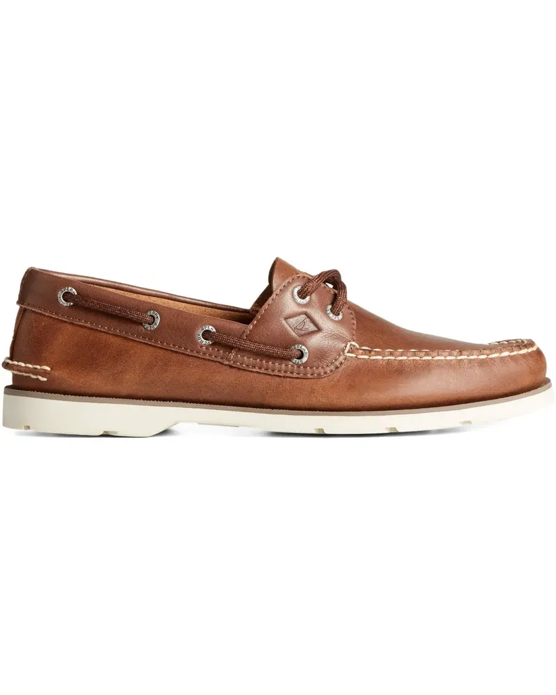 Sperry Top Sider Leeward 2 "Brown" Segelschuhe - Braun Braun
