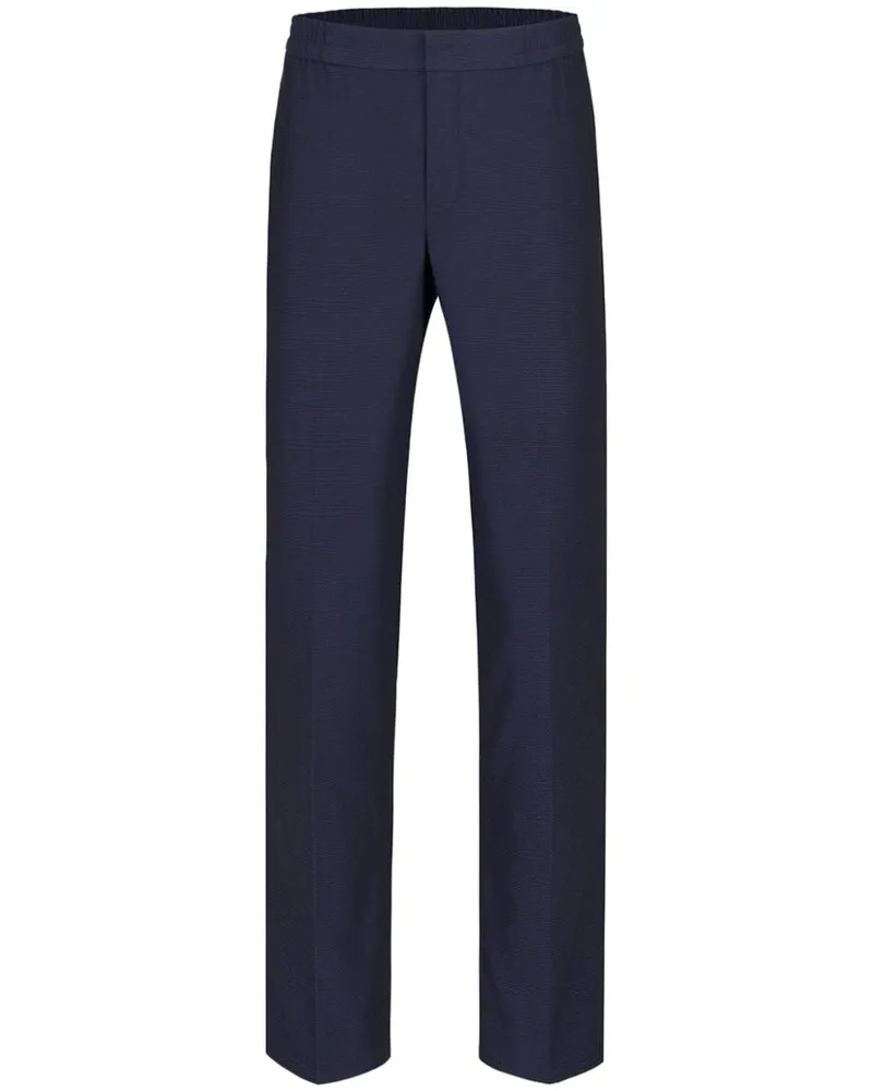 Shanghai Tang straight-leg trousers Blau