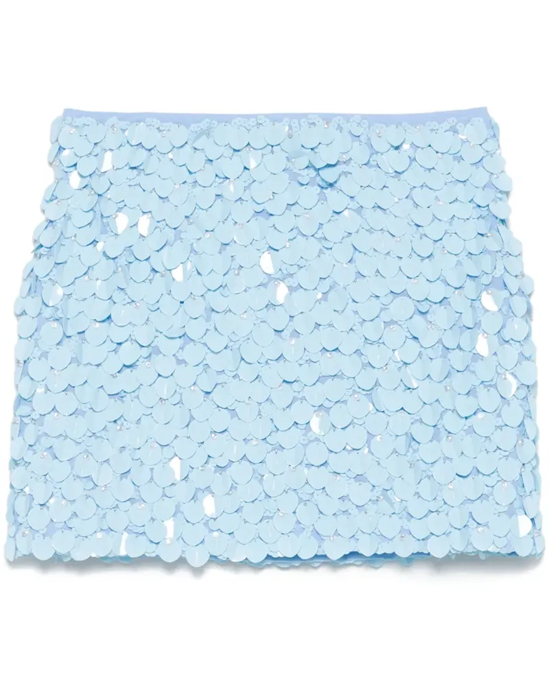 P.A.R.O.S.H. P.A.R.O H. Minirock mit Pailletten - Blau Blau