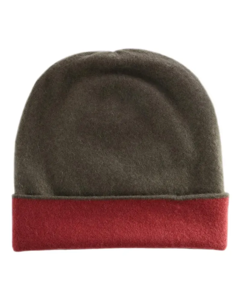 Frenckenberger Wendbare Beanie - Grau Grau