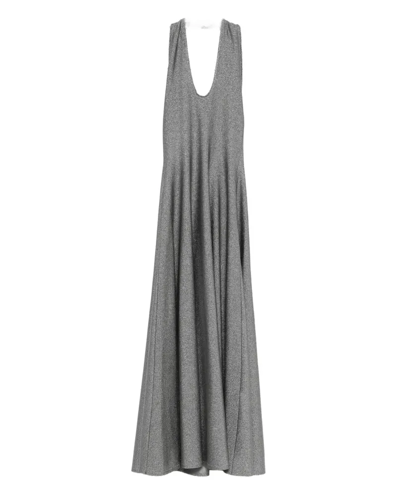 KHAITE Melina midi dress - Grau Grau