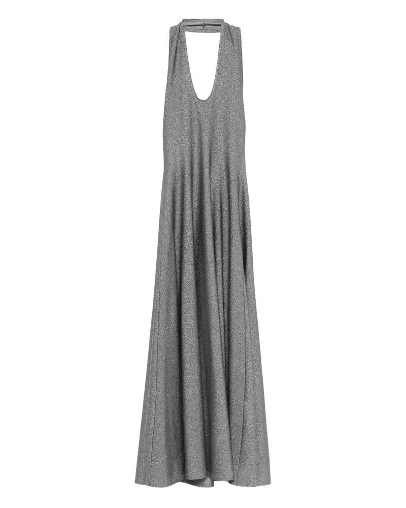 KHAITE Melina Midikleid - Grau Grau