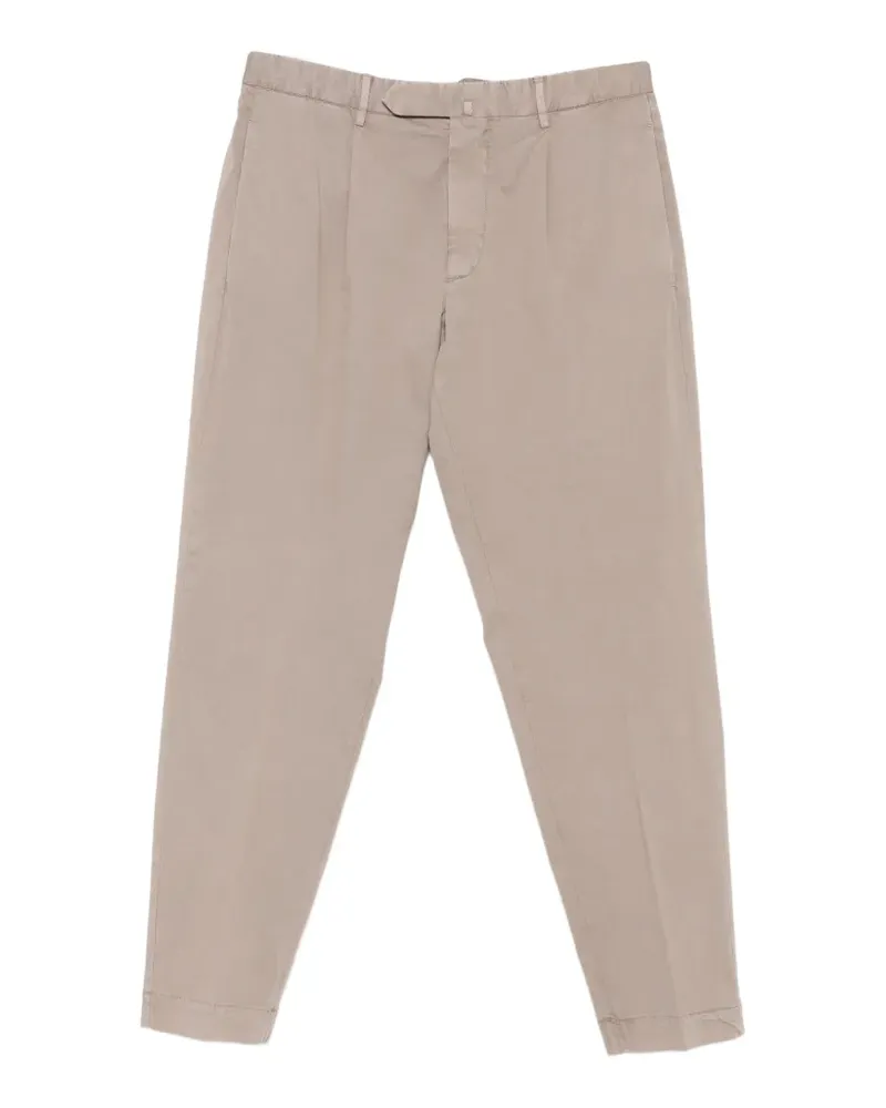 Dell'oglio belt-loops trousers - Braun Braun