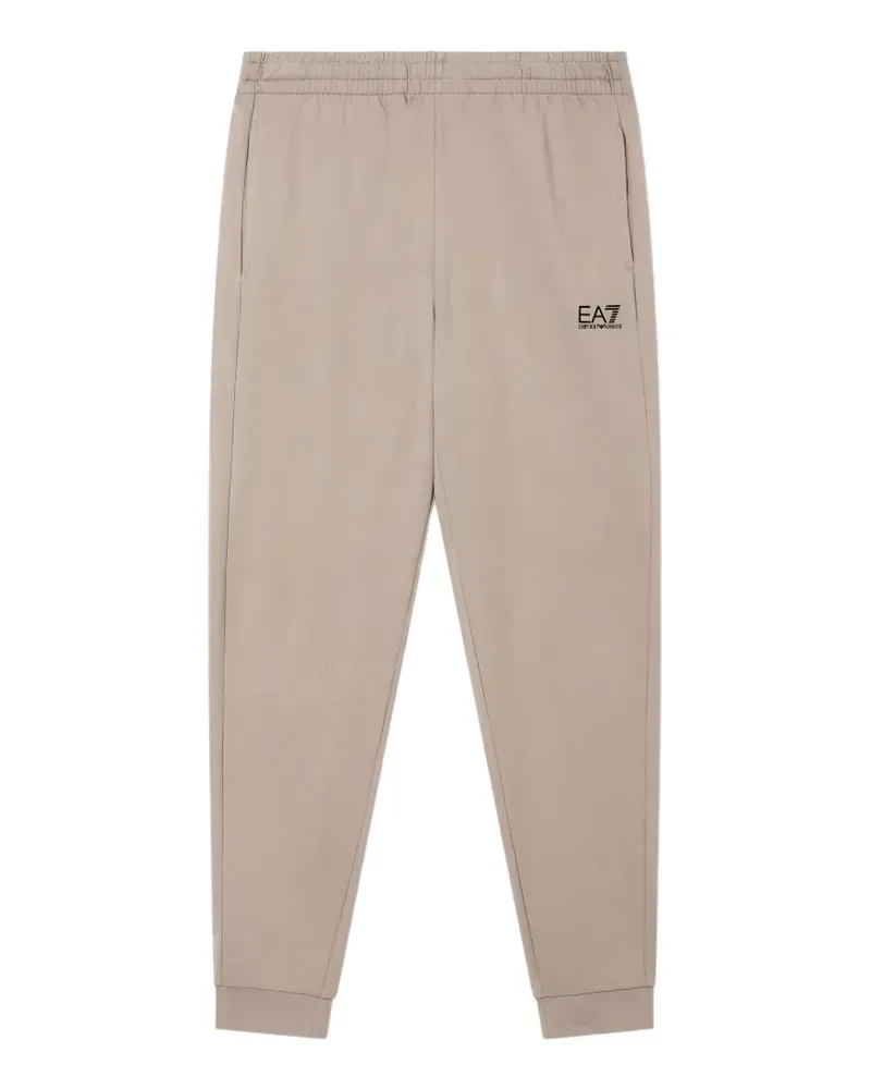 EA7 Jogginghose mit Logo-Print - Nude Nude