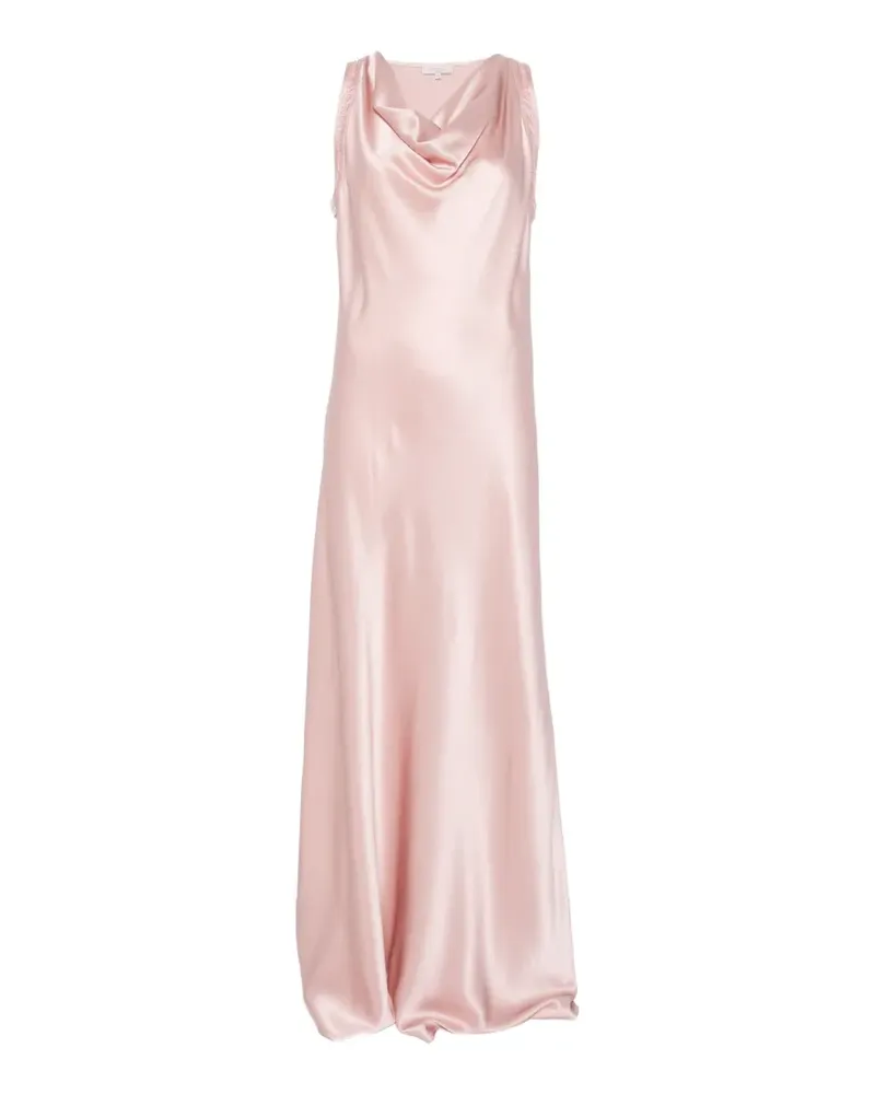 Antonelli Firenze Marcus embellished cowl-neck maxi dress - Rosa Rosa