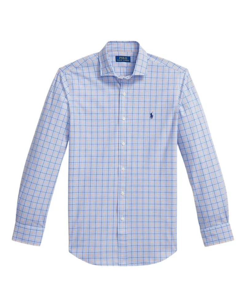 Ralph Lauren check-pattern long-sleeve shirt - Blau Blau