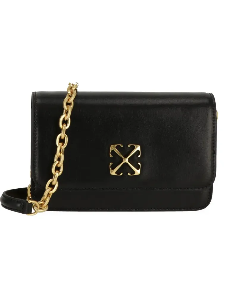 OFF-WHITE chain-link shoulder bag - Schwarz Schwarz