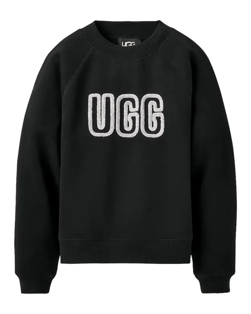 UGG Sweatshirt mit Logo-Detail - Schwarz Schwarz