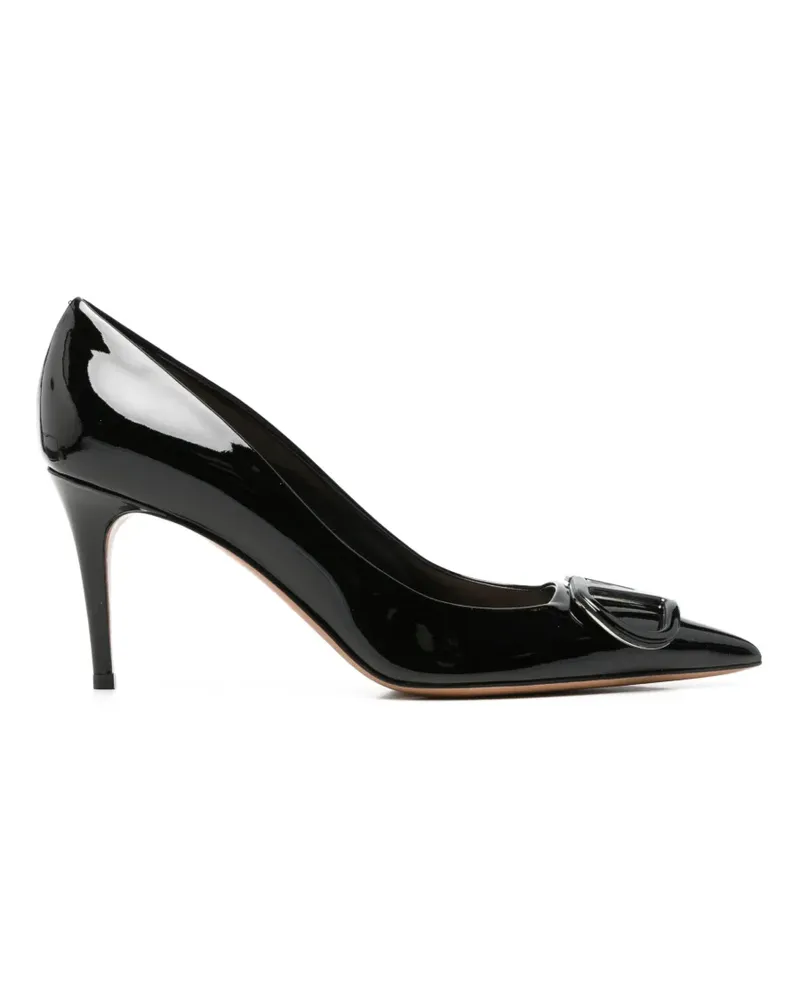 Valentino Garavani Pumps mit V-Logo - Schwarz Schwarz