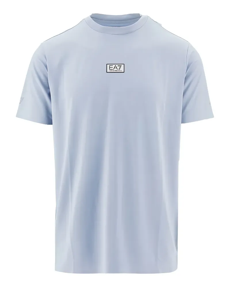 EA7 T-Shirt mit Logo - Blau Blau