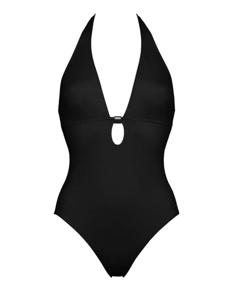 Eres Harmony Badeanzug mit V-Ausschnitt - Schwarz Schwarz