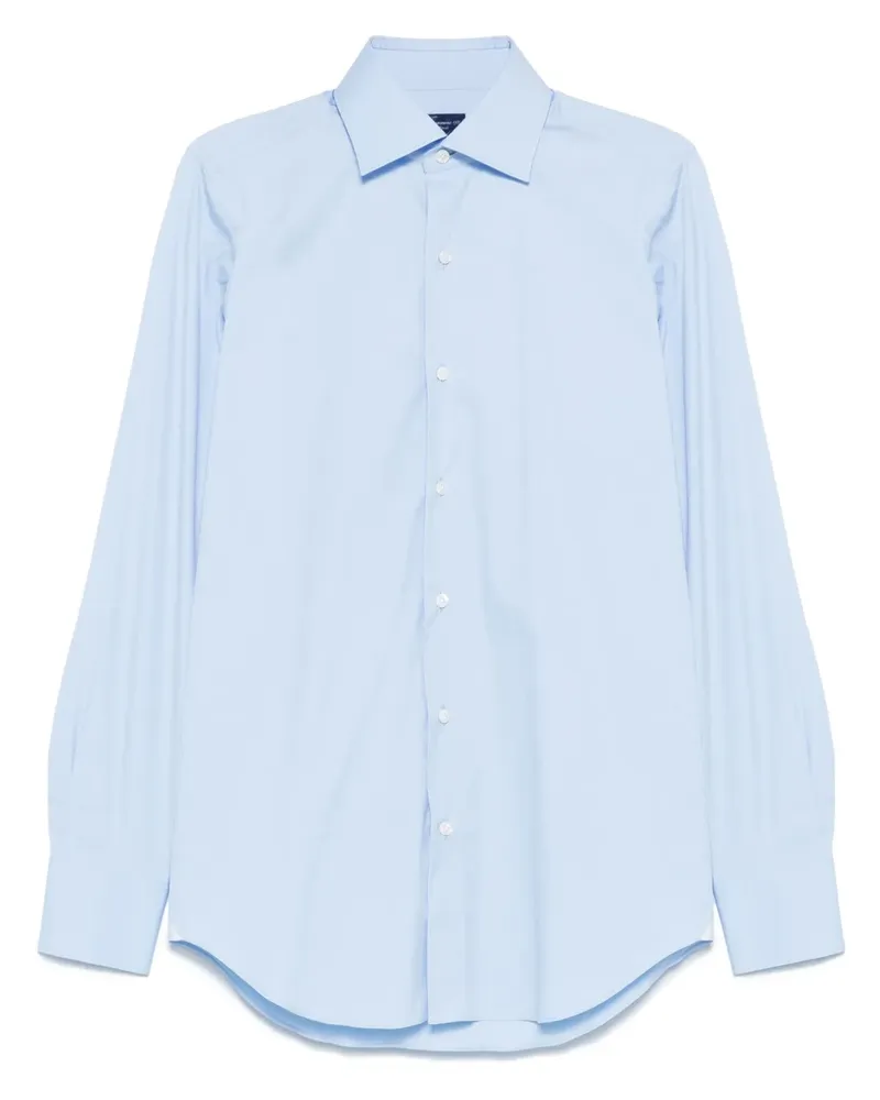 Finamore 1925 Milano Hemd - Blau Blau