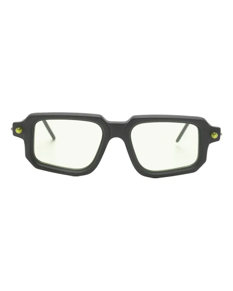 KUBORAUM Maske P23 geometric-frame sunglasses - Schwarz Schwarz
