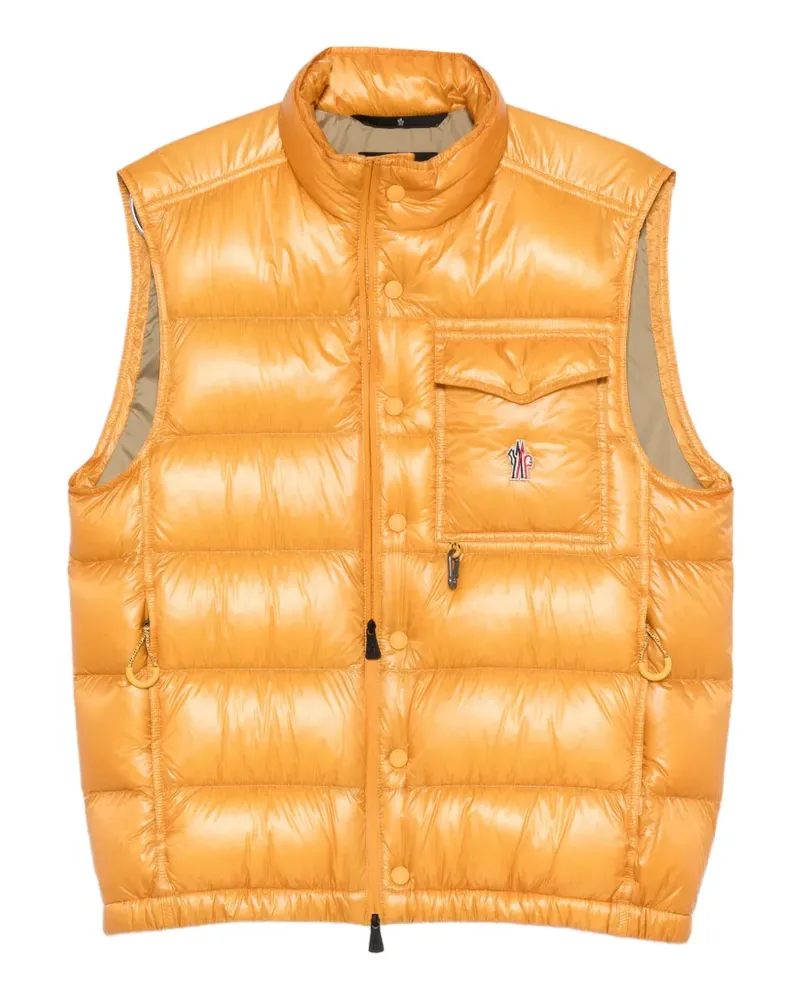 Moncler pocket padded gilet - Gelb Gelb