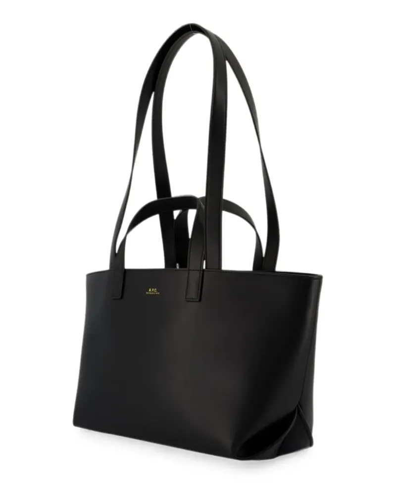 A.P.C. small Drummer tote bag - Schwarz Schwarz