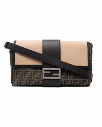 Fendi Handtasche mit FF Braun