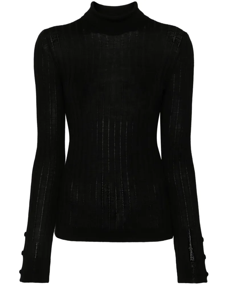 Moncler Dolcevita Pullover - Schwarz Schwarz