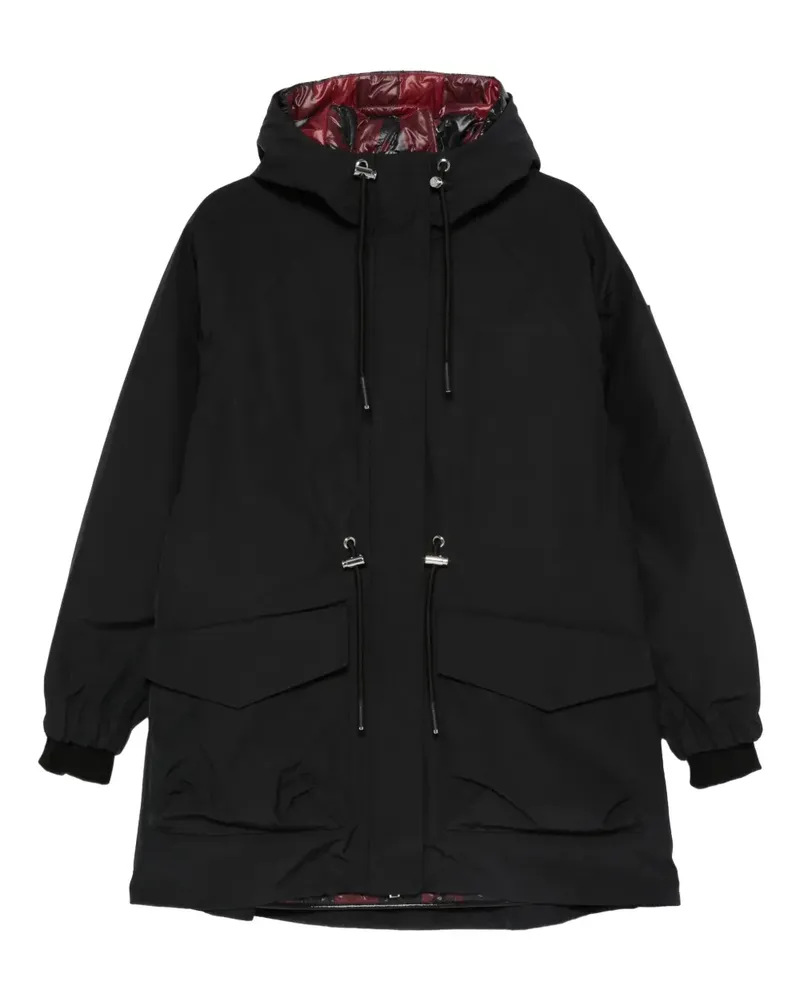Moose Knuckles Jacke mit Kapuze - Schwarz Schwarz