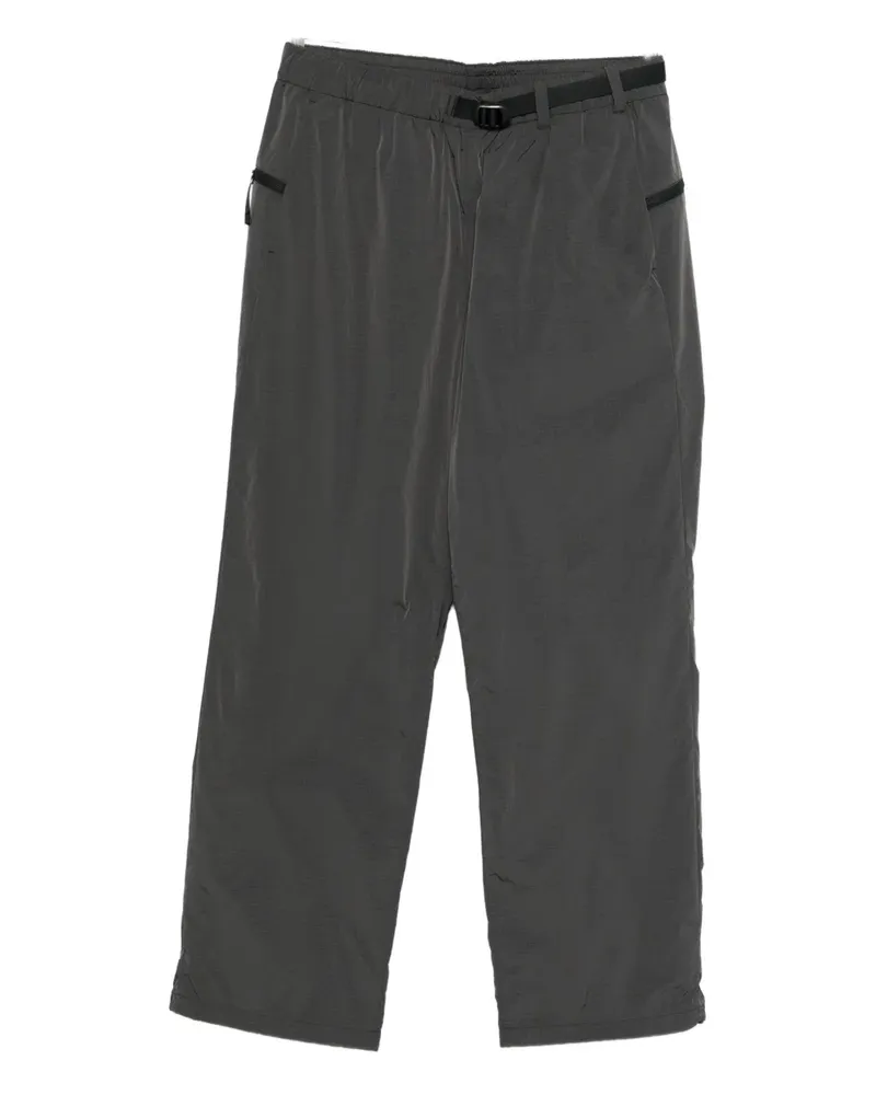 Goldwin belted ripstop track pants - Grau Grau