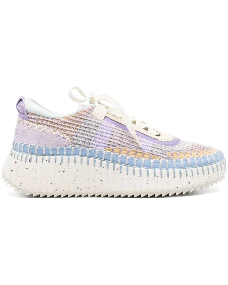 Chloé Nama Slip-On-Sneakers - Violett Violett