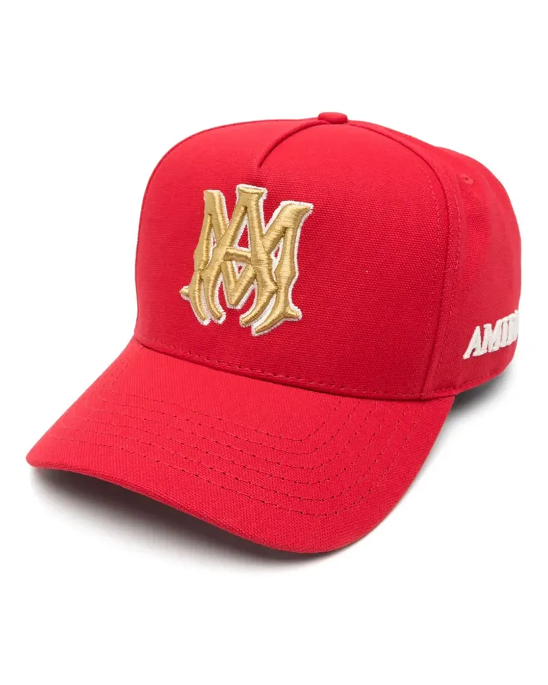 Amiri Baseballkappe mit Logo-Stickerei - Rot Rot
