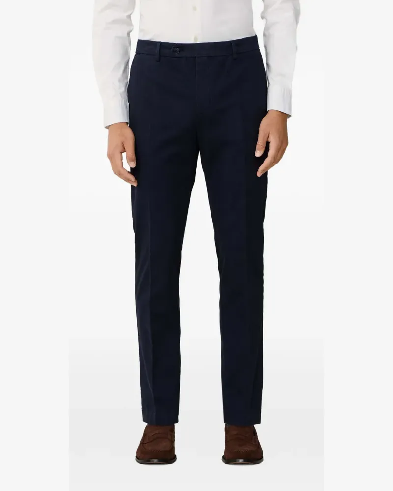 Hackett Kensington Hose mit schmalem Schnitt - Blau Blau