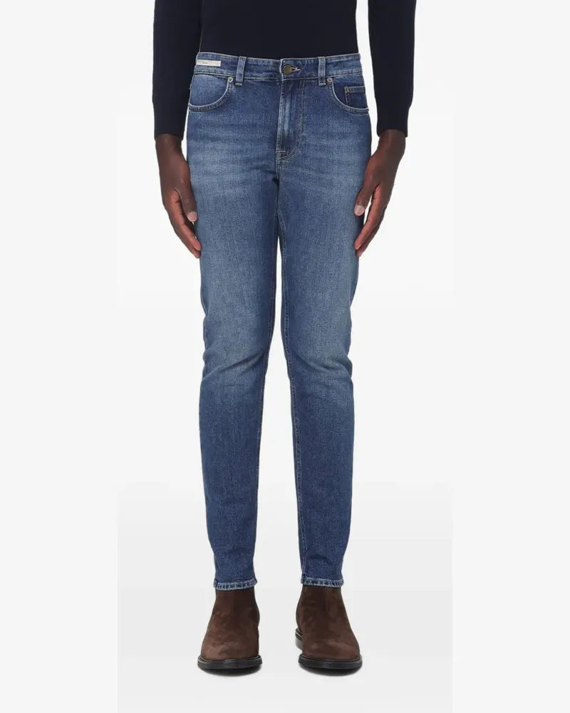 Siviglia faded slim-fit jeans - Blau Blau