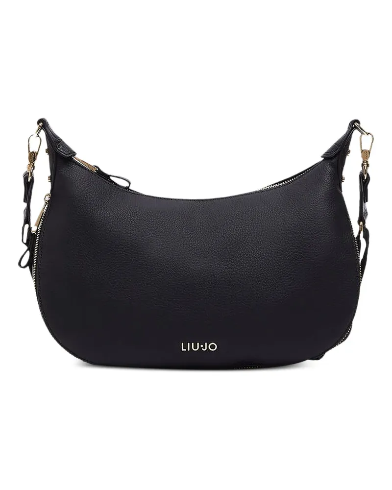 Liu Jo Kleine Tote Bag mit Logo - Schwarz Schwarz