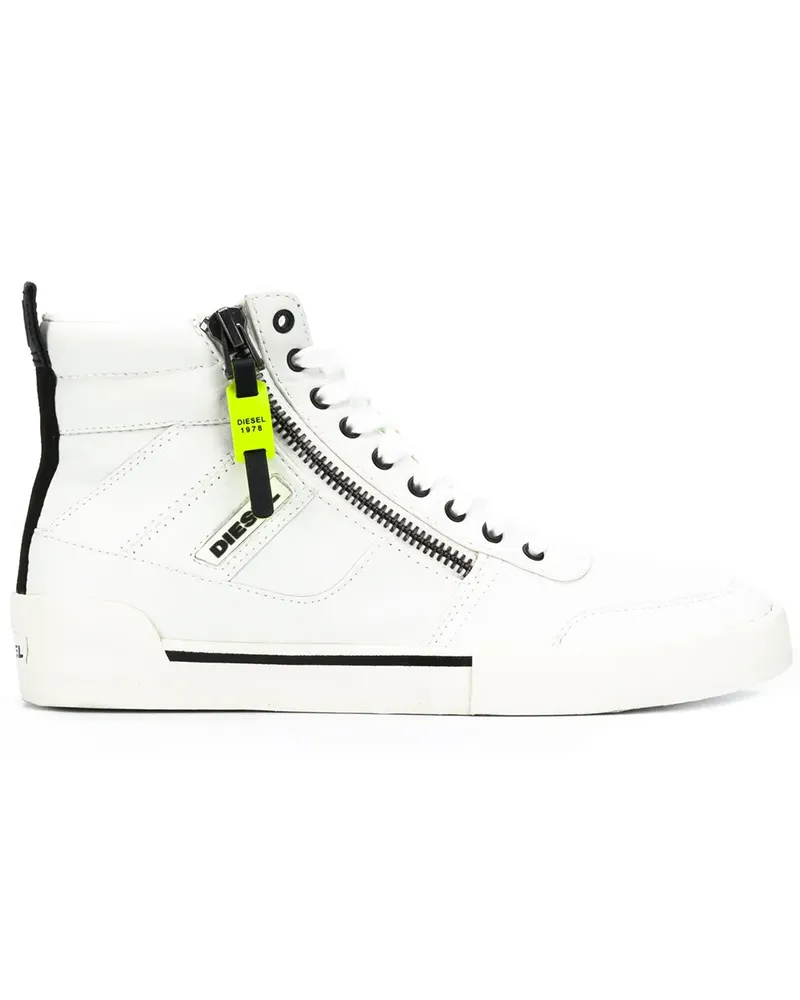 Diesel S-Dvelows Sneakers mit Reißverschluss - Weiß Weiß