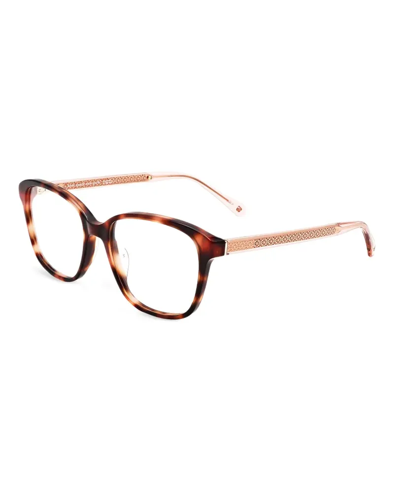 Kate Spade Eckige Brille in Schildpattoptik - Braun Braun