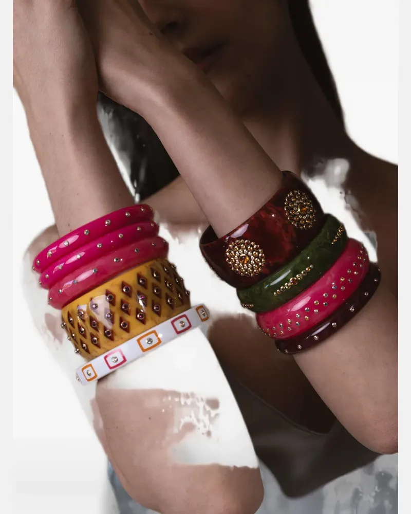 Mark Davis multi-stone bracelet - Rot Rot