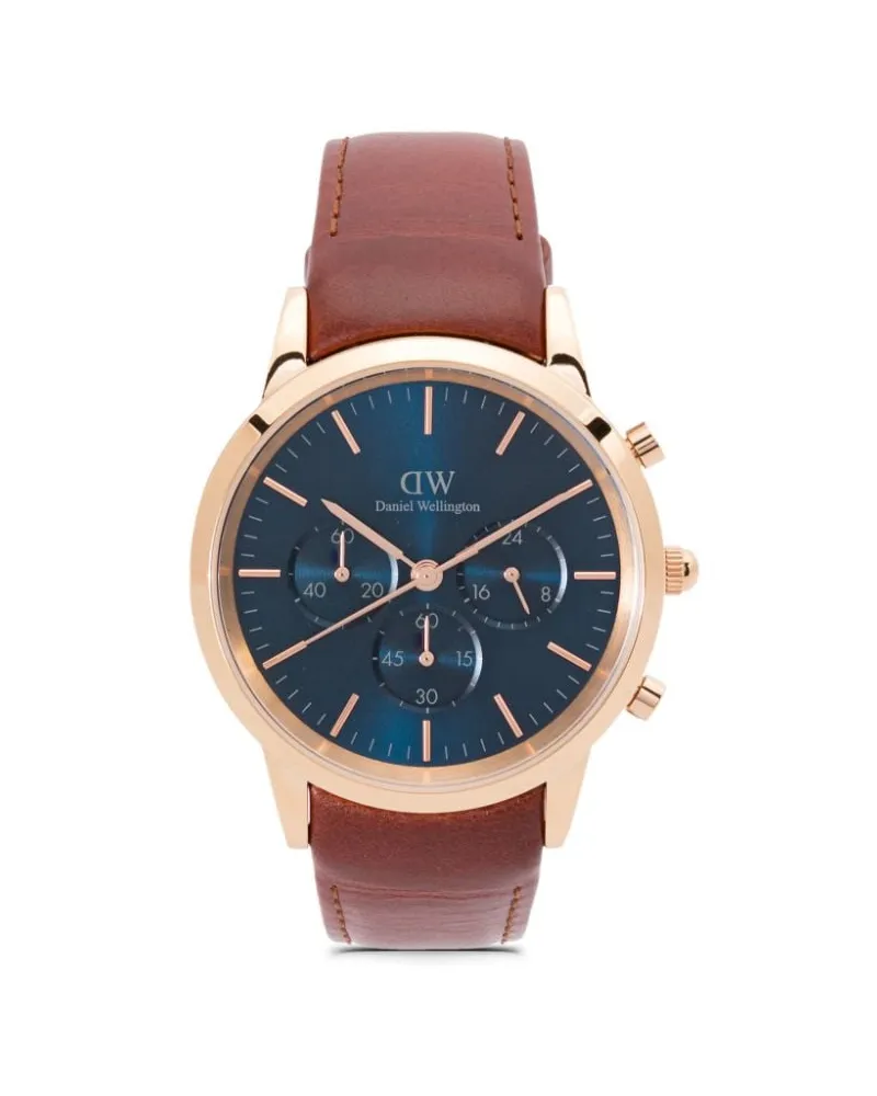Daniel Wellington Iconic Chronograph St Mawes 42mm - Blau Blau