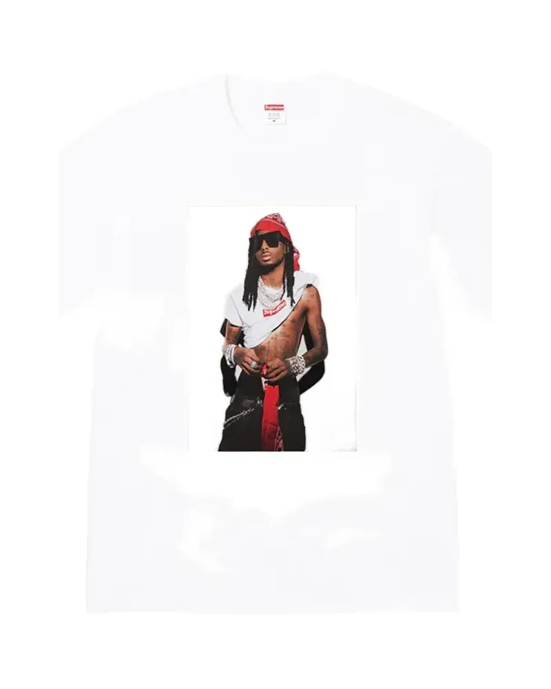 Supreme Being Stadium Playboi Carti "White" T-shirt - Weiß Weiß