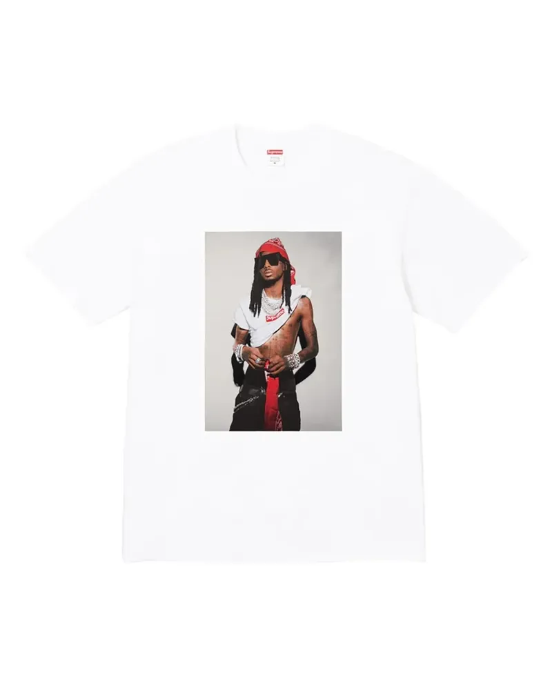Supreme Being Stadium Playboy Carti "White" T-Shirt - Weiß Weiß