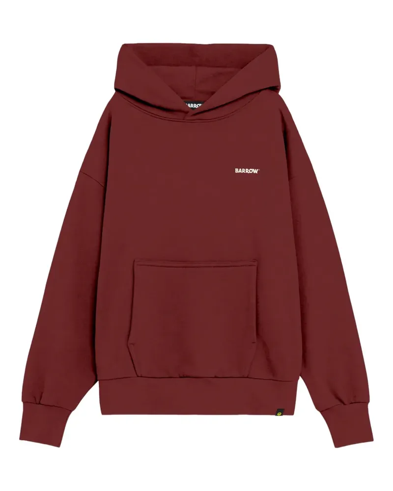 BARROW hooded pocket sweatshirt - Rot Rot