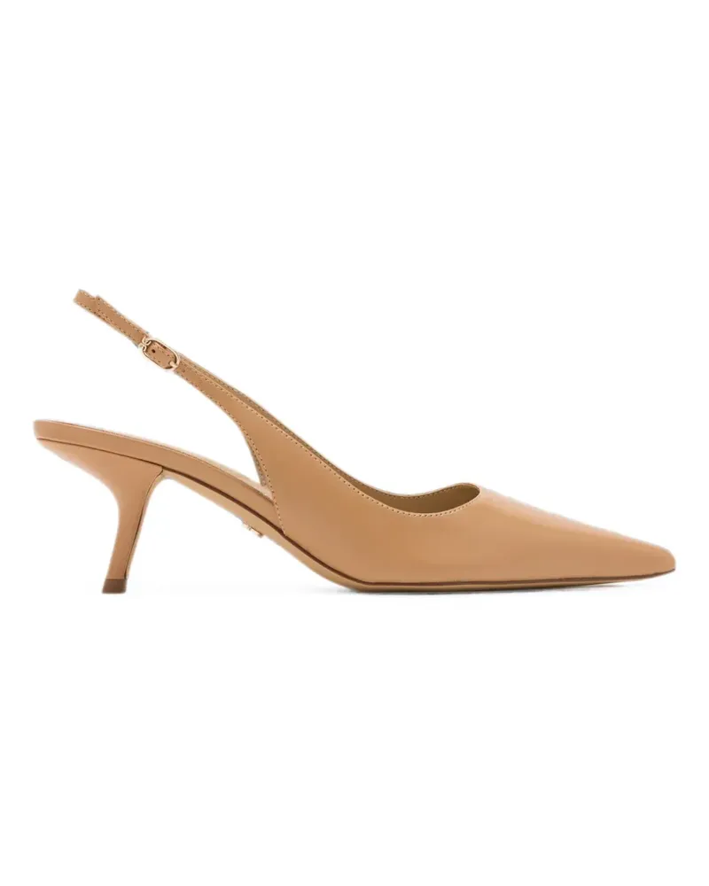 Sam Edelman Bianka Slingback-Pumps mit spitzer Kappe - Nude Nude