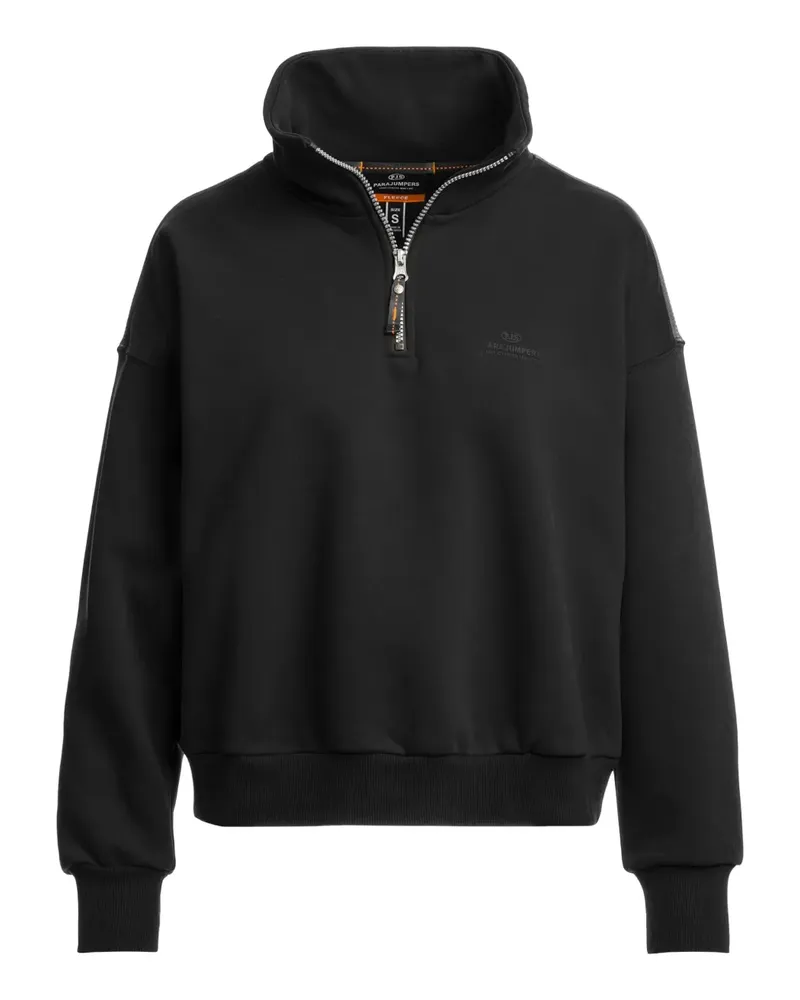 Parajumpers Sweatshirt mit Reißverschluss - Schwarz Schwarz