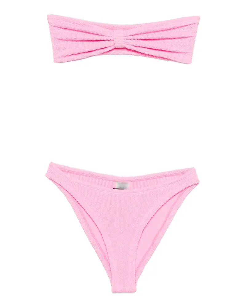 Hunza G strapless bikini - Rosa Rosa