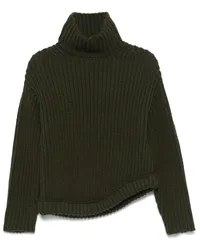 Victoria Beckham Pullover mit Stehkragen Grün