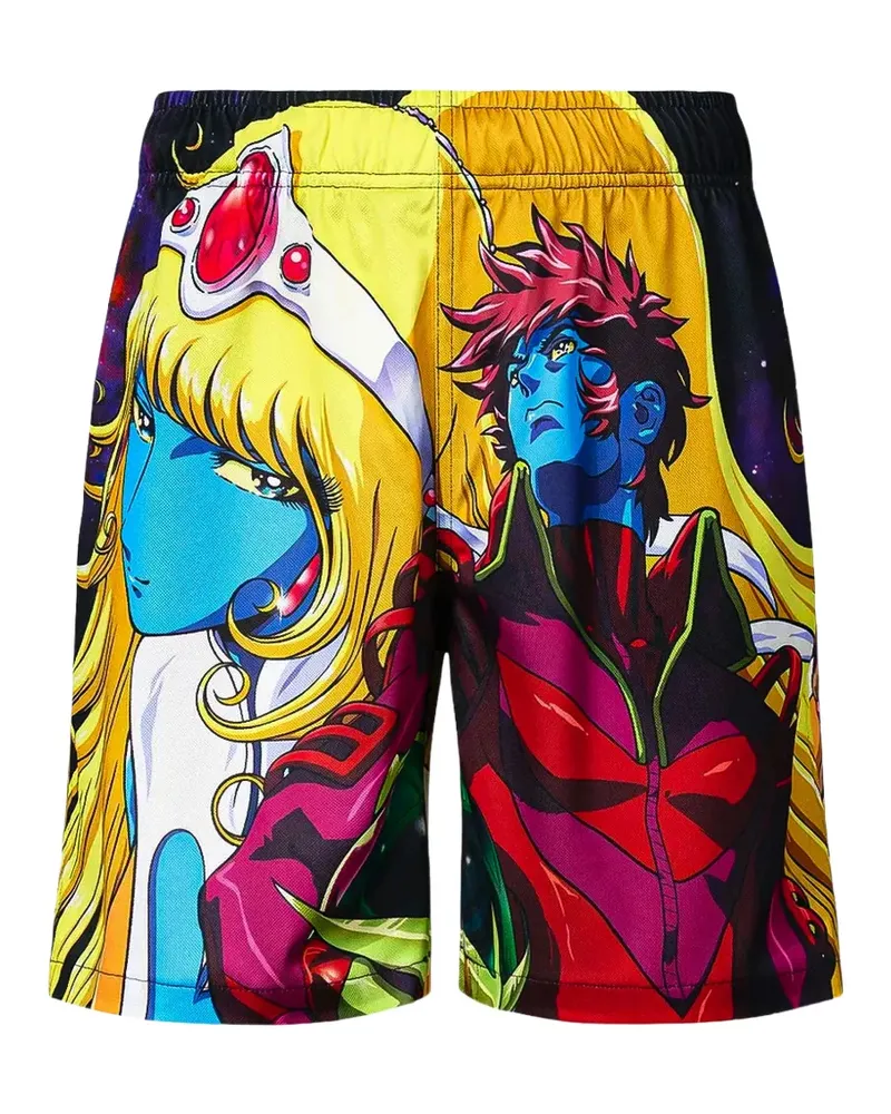 PLEASURES x Daft Punk Interstella shorts - Gelb Gelb