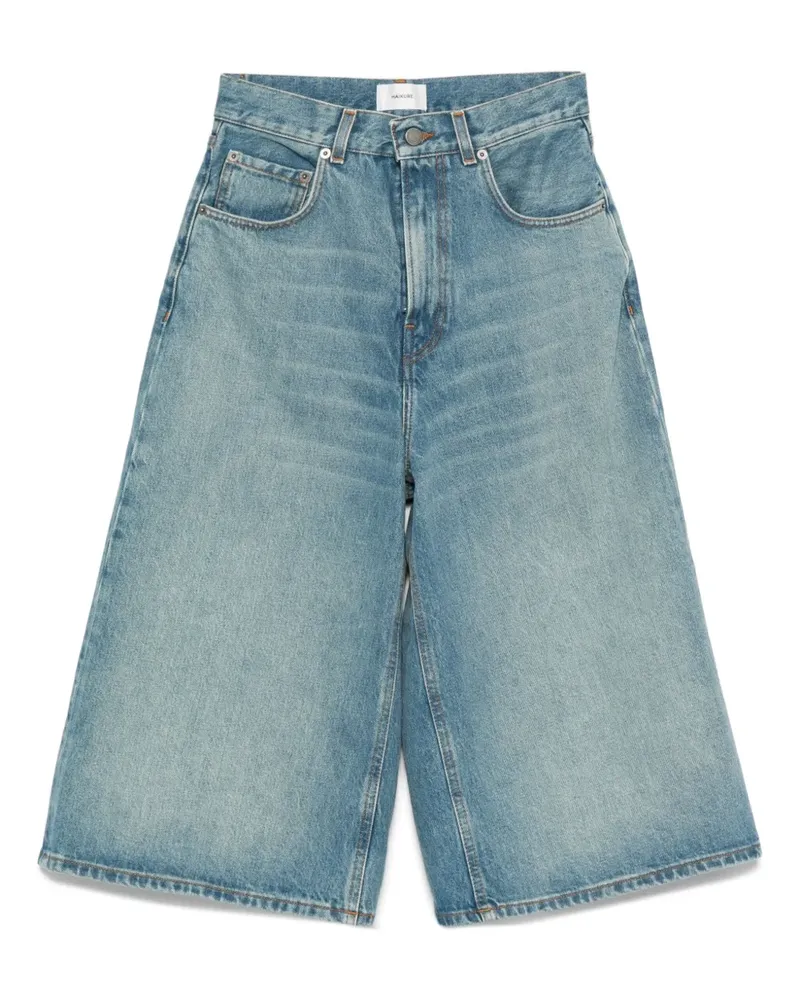 Haikure Klassische Jeans-Shorts - Blau Blau