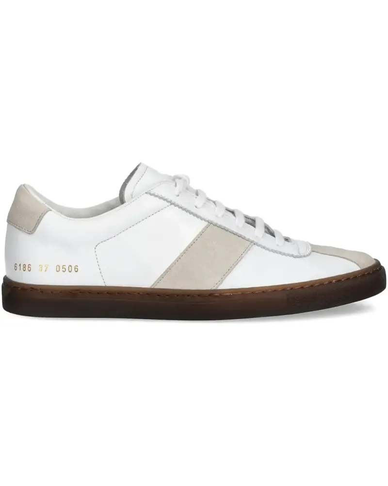 Common Projects Sneakers mit Kontrasteinsatz - Weiß Weiß