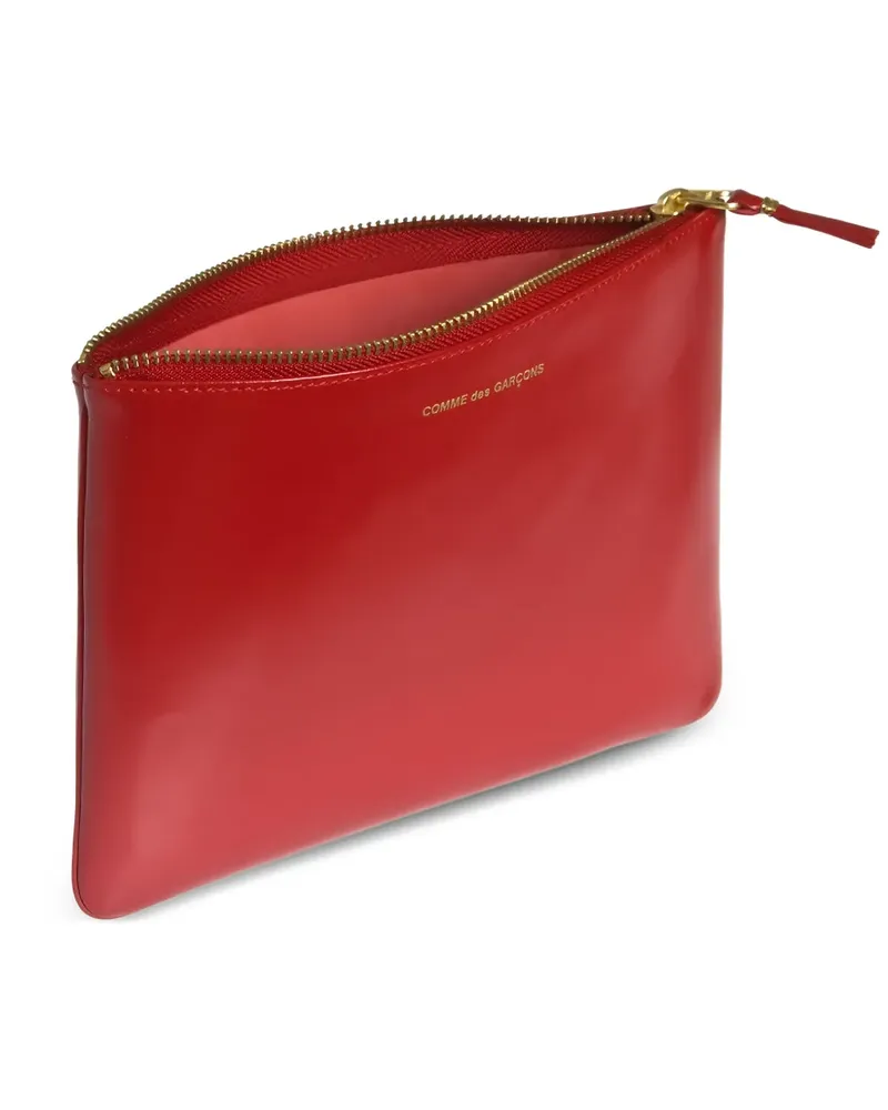 Comme des Garçons Classic Clutch mit Logo-Print - Rot Rot